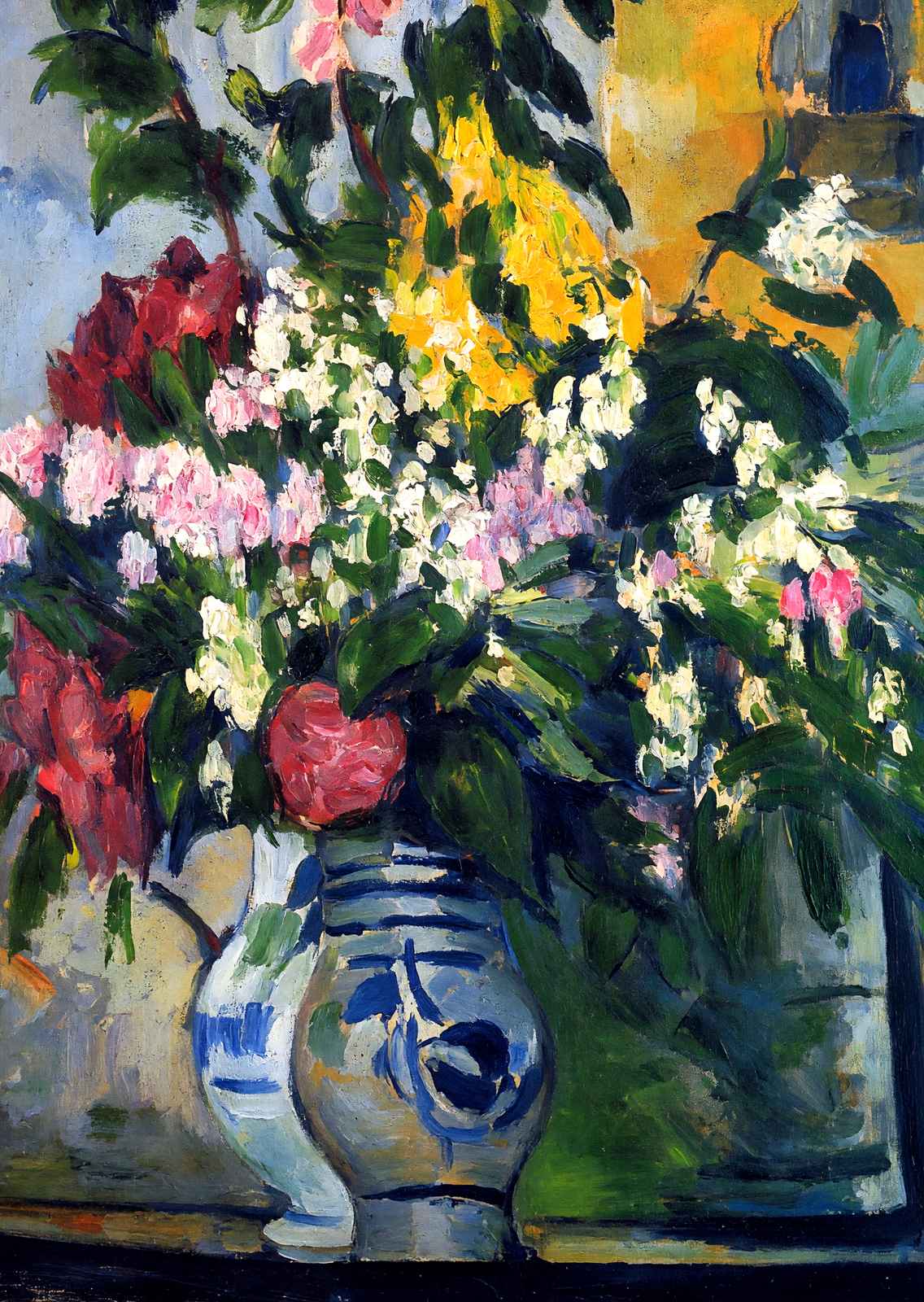 Two Vases of Flowers Art Print 1877 Painting by Paul Cezanne (6 Sizes)