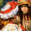 Two Sisters 1895 Painting by Pierre-Auguste Renoir Art Print (6 Sizes)