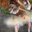 Two Dancers Entering the Stage 1878 by Edgar Degas Fine Art Print (6 Sizes)