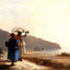 Two Woman Chatting 1856 by the Sea, St. Thomas by Pissarro Art Print (6 Sizes)