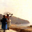 Two Woman Chatting 1856 by the Sea, St. Thomas by Pissarro Art Print (6 Sizes)