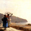 Two Woman Chatting 1856 by the Sea, St. Thomas by Pissarro Art Print (6 Sizes)