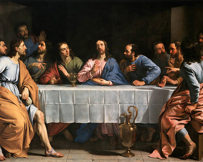 The Last Supper Painting by Philippe de Champaigne 8x10" Art Print