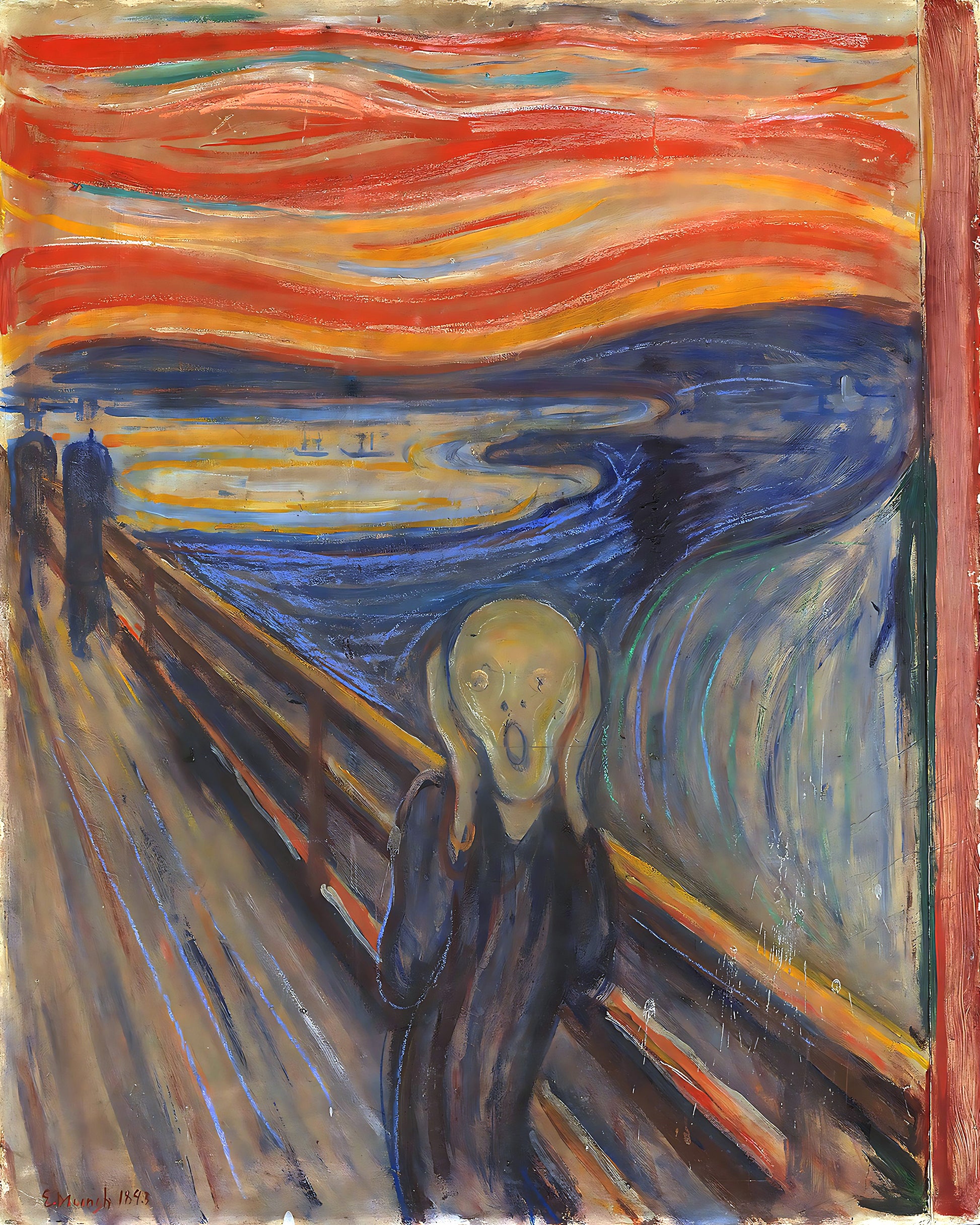 The Scream Painting by Edvard Munch 8x10" Professional Art Print