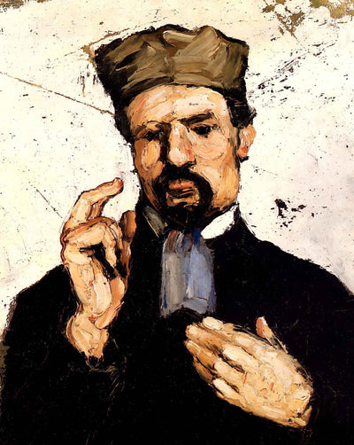 Uncle Dominique As a Lawyer art print by Paul Cezanne (1866)