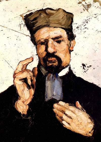 Uncle Dominique As a Lawyer Art Print 1866 Painting by Paul Cezanne (6 Sizes)