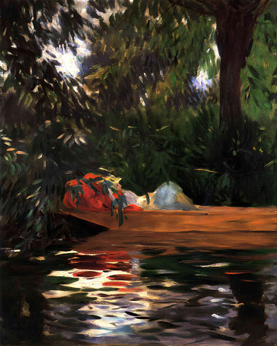 Under the Willows 1887 Painting by John Singer Sargent 8x10" Art Print