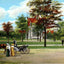 University of Chicago in 1905 Vintage Print (7 Sizes) - Retouched