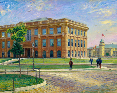 University of Minnesota Physical Laboratory art print