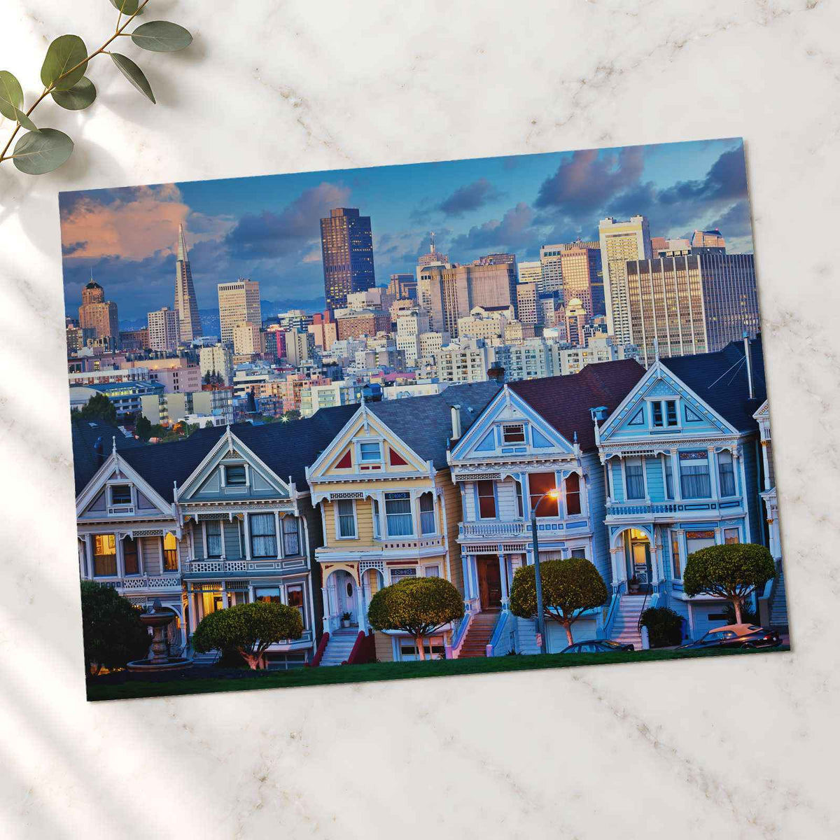 Famous Painted Ladies of San Francisco California Photo Wall Print (7 Sizes)
