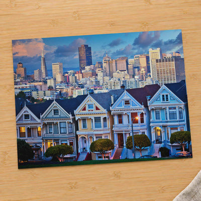 Famous Painted Ladies of San Francisco Photo Print Wall Decor