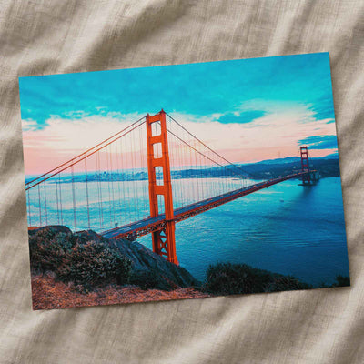 Famous Golden Gate Bridge