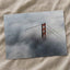 An Aerial View of the Golden Gate Bridge in the Clouds Photo Print (6 Sizes)