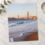 A View of the Golden Gate Bridge from the Beach Photo Wall Print (7 Sizes)