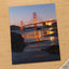 The Golden Gate Bridge Lit Up at Night San Francisco Photo Wall Art (7 Sizes)