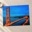 Famous Golden Gate Bridge in San Francisco at Night Photo Wall Art (6 Sizes)
