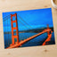 Famous Golden Gate Bridge in San Francisco at Night Photo Wall Art (6 Sizes)