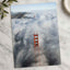 An Aerial View of the Golden Gate Bridge in the Clouds Photo Wall Art (7 Sizes)
