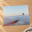 A View of the Golden Gate Bridge in the Fog San Francisco Photo Print (7 Sizes)