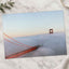 A View of the Golden Gate Bridge in the Fog San Francisco Photo Print (7 Sizes)