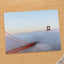 A View of the Golden Gate Bridge in the Fog San Francisco Photo Print (7 Sizes)