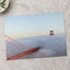A View of the Golden Gate Bridge in the Fog San Francisco Photo Print (7 Sizes)