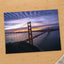 A View of the Golden Gate Bridge at Sunset San Francisco Photo Print (7 Sizes)