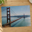 A View of the Golden Gate Bridge from the Top of a Hill Photo Wall Art (7 Sizes)