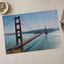 A View of the Golden Gate Bridge from the Top of a Hill Photo Wall Art (7 Sizes)