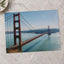 A View of the Golden Gate Bridge from the Top of a Hill Photo Wall Art (7 Sizes)