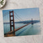 A View of the Golden Gate Bridge from the Top of a Hill Photo Wall Art (7 Sizes)
