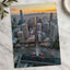 An Aerial View of San Francisco Skyline at Sunset Photography Print (7 Sizes)