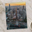 An Aerial View of San Francisco Skyline at Sunset by Zetong Li Photo Print Wall Decor