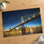 A Large Bridge Spanning over a Large Body of Water Photo Print (7 Sizes)