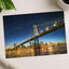 A Large Bridge Spanning over a Large Body of Water Photo Print (7 Sizes)