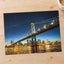 A Large Bridge Spanning over a Large Body of Water by Casey Horner Photo Print Wall Decor