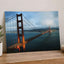 A View of the Golden Gate Bridge from the Top of a Hill Photo Print (7 Sizes)