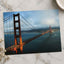 A View of the Golden Gate Bridge from the Top of a Hill Photo Print (7 Sizes)