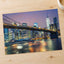 View of Brooklyn Bridge by Night, New York, USA Photography Print (7 Sizes)