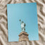 The Statue of Liberty Against Blue Sky New York City Photo Print (7 Sizes)