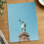 The Statue of Liberty Against Blue Sky New York City Photo Print (7 Sizes)