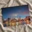 Panoramic View of New York by Night New York City Photo Wall Art (7 Sizes)