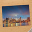 Panoramic View of New York by Night New York City Photo Wall Art (7 Sizes)