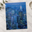 New York City at Night from Skyscraper Photo Wall Print (7 Sizes) - Crisp Detail
