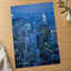 New York City at Night from Skyscraper Photo Wall Print (7 Sizes) - Crisp Detail
