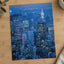 New York City at Night from Skyscraper Photo Wall Print (7 Sizes) - Crisp Detail