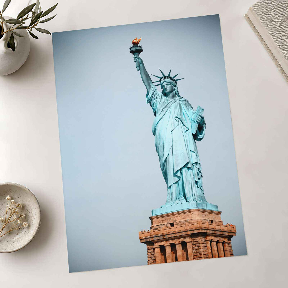 Statue of Liberty New York New York Photo Print (7 Sizes) - Ready to Frame