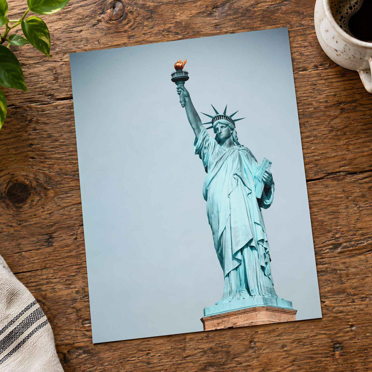 Statue of Liberty by Anita Austvika Photo Print Wall Decor