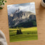 Cloudy Rocky Mountains Photography Print (7 Sizes) - Crisp Detail