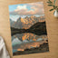 Mountain Range Reflected in Lake Chamonix Photo Wall Art (7 Sizes) - Frameable